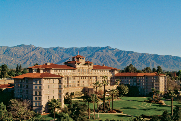 Aerial View of The Langham Huntington, Pasadena - ©Langham Hotels & Resorts