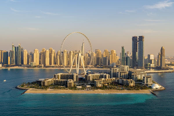 Aerial View - ©Caesars Bluewaters Dubai
