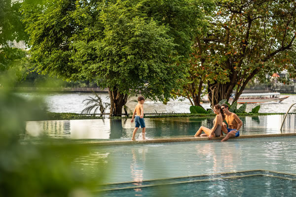 Bangkok Family Vacation at Four Seasons Hotel Bangkok at Chao Phraya River