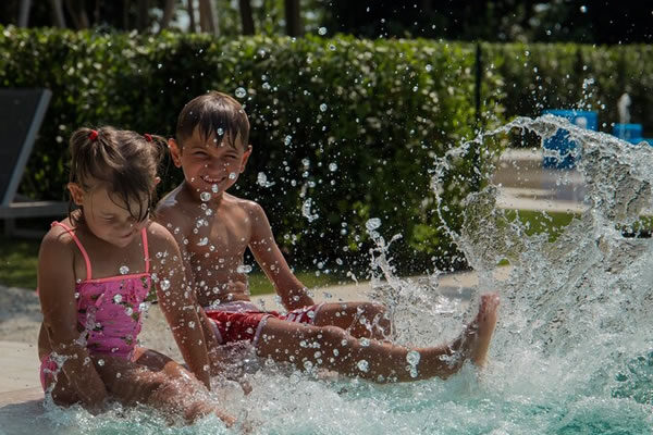 Splash Time in the Pool ©JW Marriott Venice Resort & Spa