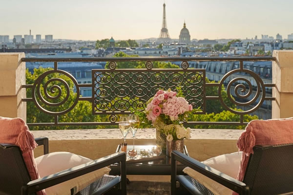 View from Amour Suite - ©Hotel Lutetia, Paris, The Set Collection