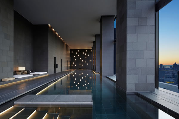 Swimming Pool at Aman Spa - ©Aman Tokyo
