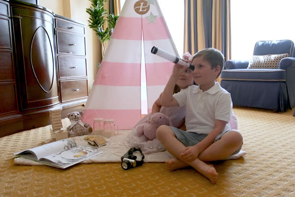 Kids Glamping Package at The Langham Huntington, Pasadena - ©Langham Hotels & Resorts