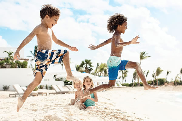 Kids on the Beach ©Cap Juluca, A Belmond Hotel, Anguilla