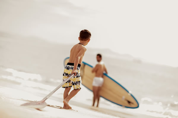 Father & Son Surfing ©One&Only Palmilla, Los Cabos