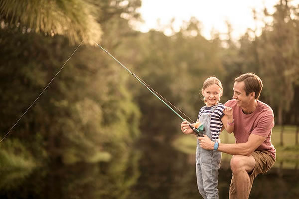 Family Fishing Excursion ©Walt Disney World® Resort
