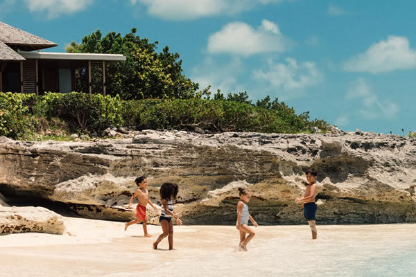 Kids on the Beach ©Amanyara, Turks & Caicos Islands