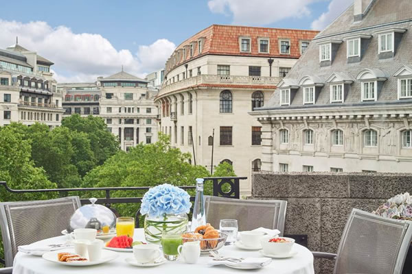Balcony at Terrace Suite ©One Aldwych London