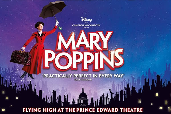 Mary Poppins Musical at Prince Edward Theatre ©Disney