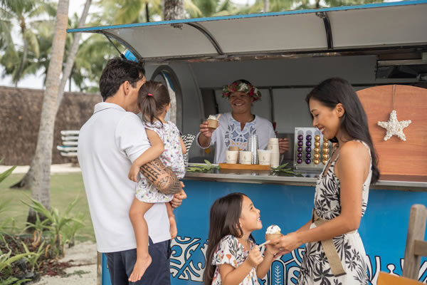 Time for Ice Cream ©Four Seasons Resort Bora Bora