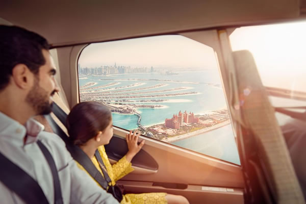 Have a Once-in-a-Lifetime Experience. Soar Up High with your Family over Dubai