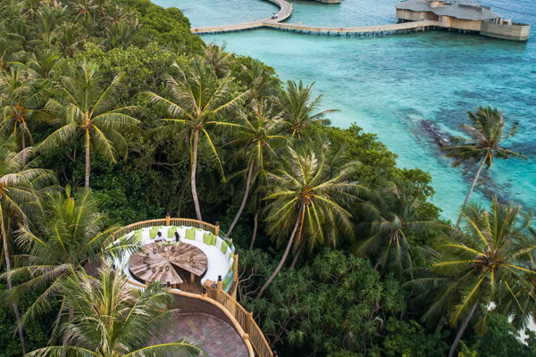 The Flying Sauces Zipline ©Soneva Fushi Maldives