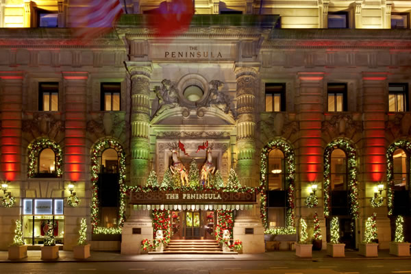 Christmas Decorations ©The Peninsula New York
