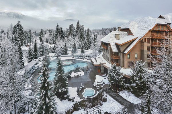 Aerial ©Four Seasons Resort and Residences Whistler