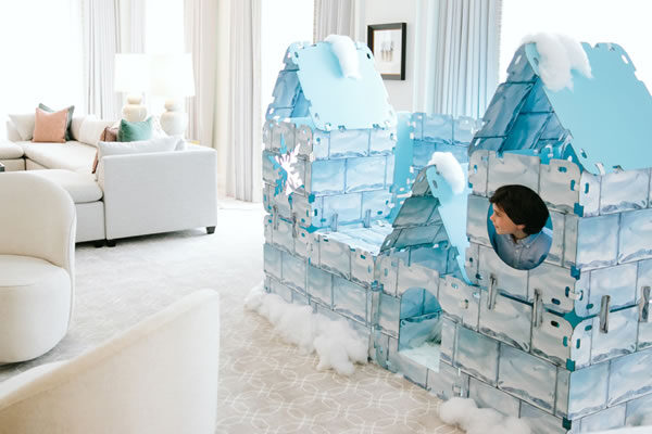 In-Room Igloo Tent ©Four Seasons Hotel Washington, D.C.