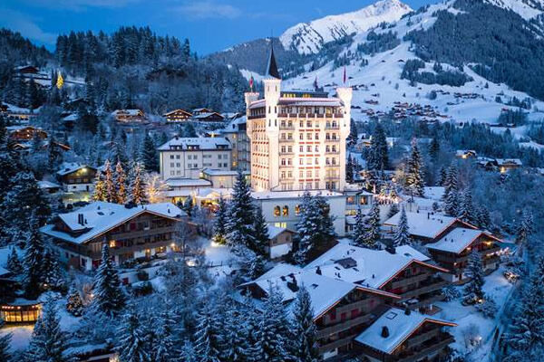 Hotel Facade Gstaad Palace