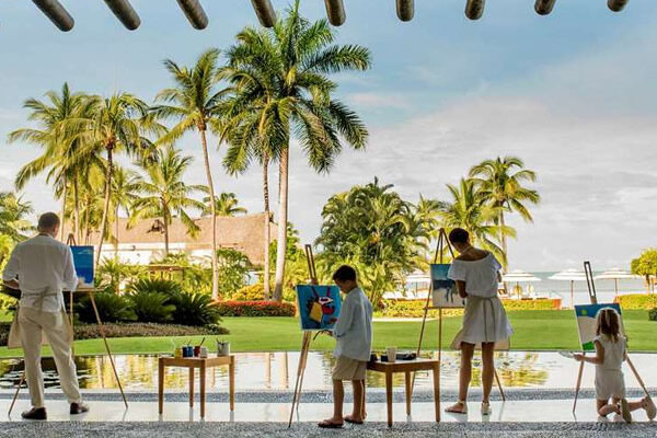 Grand Velas Riviera Nayarit Family Art Class