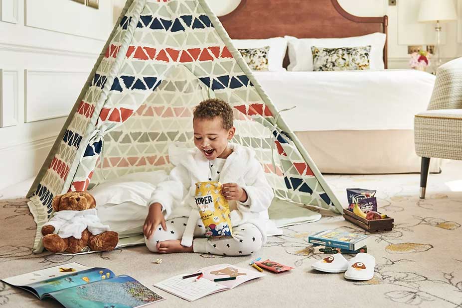 A Children’s Hamper, Kids Baking Class & an In-Room Tent. Here’s Your Next Family City Break at The Langham, London