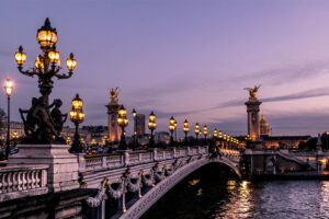 Paris at night
