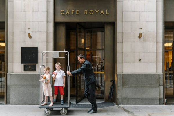 London Family Vacation at Cafe Royal London