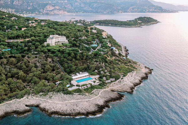 Aerial Hotel du Cap Ferrat a Four Seasons Hotel