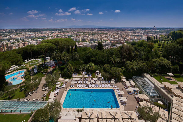 Rome Family Vacation at Rome Cavalieri, A Waldorf Astoria Hotel