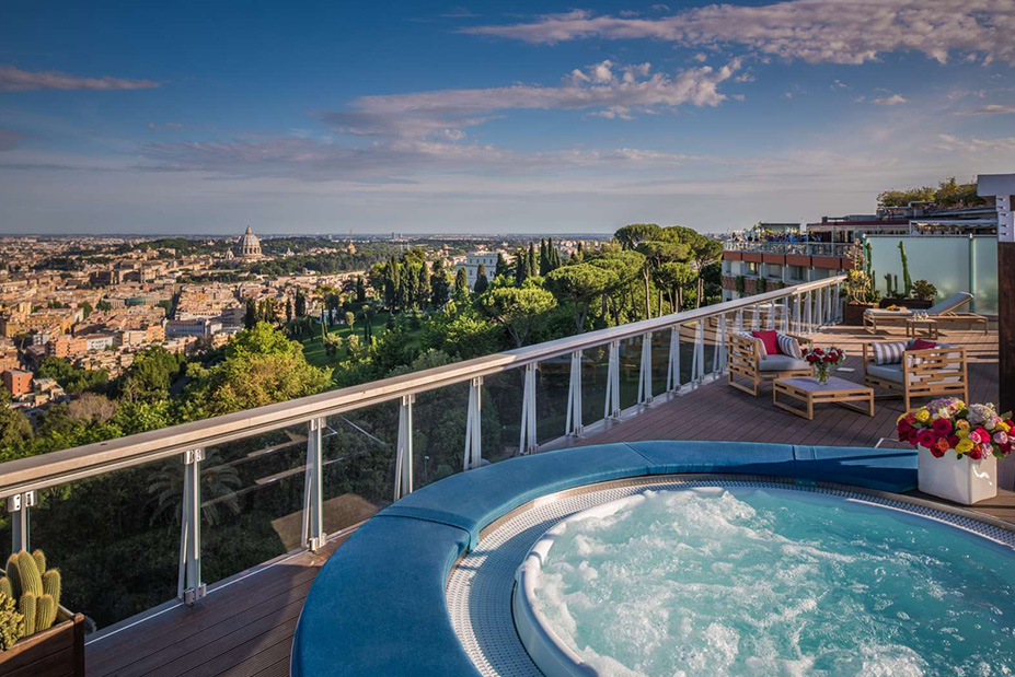 Rome Family Vacation at Rome Cavalieri, A Waldorf Astoria Hotel
