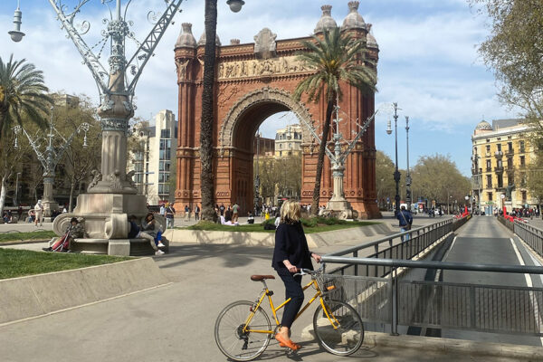 Ilonka bicycle Barcelona