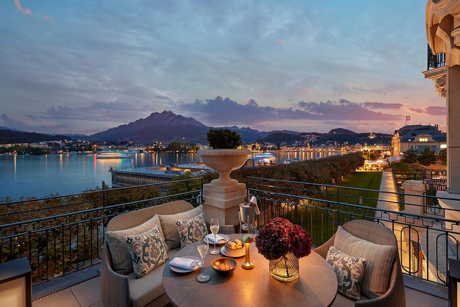 Lake Lucerne Family Vacation at Mandarin Oriental Palace Luzern