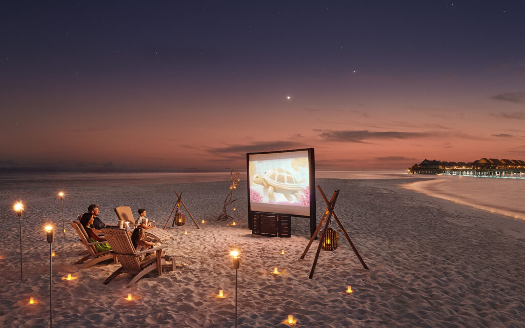 JOALI Maldives outdoor cinema feature