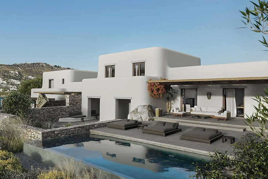 Mykonos Family Vacation at Kalesma