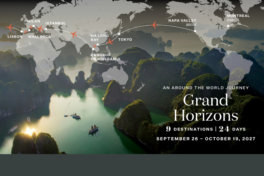 Four Seasons Private Jet Journey Grand Horizons