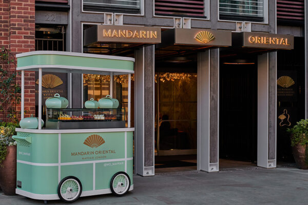Mandarin Oriental Mayfair London Cake Cart