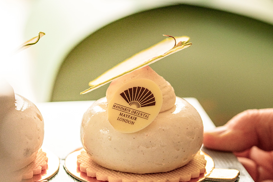 Mandarin Oriental Mayfair London Cake Cart