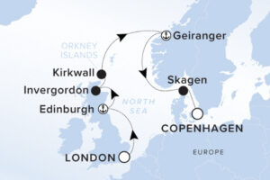 The Ritz-Carlton Yacht Collection Evrima London to Copenhagen